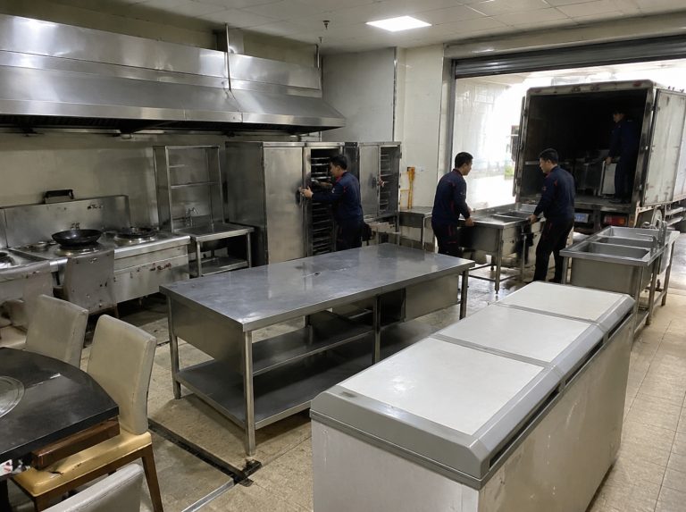 新龙县酒店宾馆厨房设备整体回收